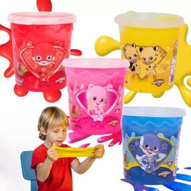 Imagem de Slime Gelástica Aventureiros Amoeba Geleca Lucas Neto Não Gruda - TOYS