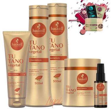 Imagem de Kit Haskell Tutano Sh + Cond 500ml Mascara 500gr + 2 Itens
