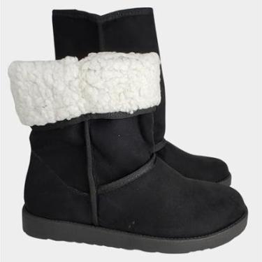 Imagem de Bota Feminina Forrada 225519 Australiana Pelinhos Neve-Feminino