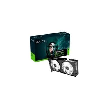 Imagem de Placa de Vídeo GALAX RTX 5070 1-Click OC NVIDIA GeForce, 12GB, GDDR7, 192 Bit, Ray Tracing, DLSS 4 - 527200-0142