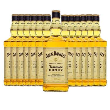 Imagem de Kit 13 Jack Daniel'S Honey Original 375Ml Uísque Padrinhos
