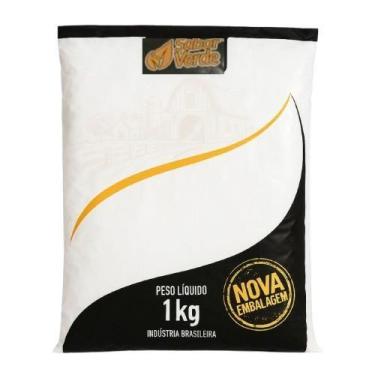 Imagem de Bicarbonato de Amônio ou Sal Amoníaco Sabor Verde 1 pacote de 1 kg