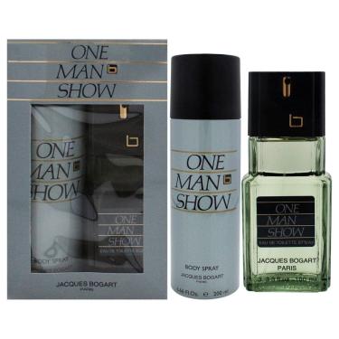 Imagem de Perfume Jacques Bogart One Man Show para homens 100 ml, 2 unidades, presente S