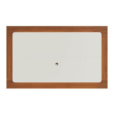 Imagem de Painel para Tv até 75 Polegadas Off White e Freijó 180cm