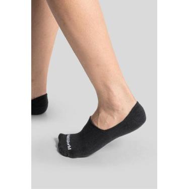 Imagem de Kit Sapatilha Cavada Algodão Poliamida Tamanho Único Cores Branca, Pre