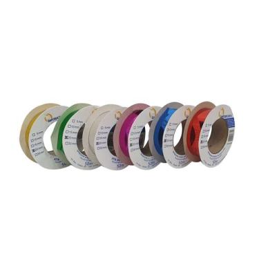Imagem de Fita Lantecor Metalóide Metalizado 20 mm x 50 m Kit 6 Cores
