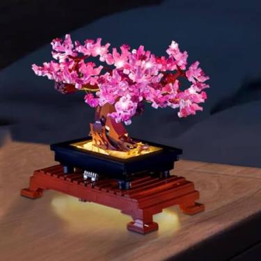 Imagem de DALDED Kit De Iluminação Led Para Árvore Bonsai Rosa Lego 10281, Compatível Com A Do Seu Brinquedo - Sem Modelo (Não Inclui O Conjunto)