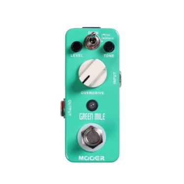 Imagem de MOOER Pedal De Overdrive Para Guitarra Elétrica Green Mile, Tubo Screamer, Som Natural, Suave E Cremoso Metal