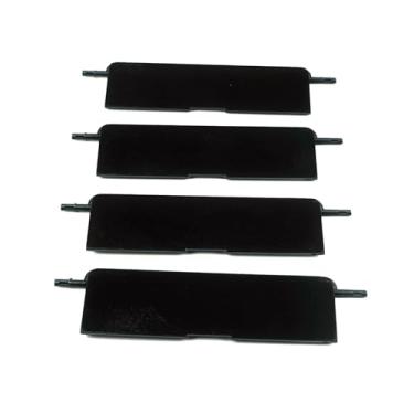 Imagem de BROSS Auto Parts BSR555-1FBA 4 peças de acabamento de porta de rack de teto 2126902882 compatível com Mercedes E Class W212 S212 96 mm x 30 mm