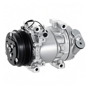 Imagem de Compressor de ar condicionado automotivo 1822F 6453SV 7V16 SD7V16 para Fiat Ducato, compatível com Citroen Jumper, compatível com Peugeot Boxer, compatível com Iveco Daily 504384357 6453SW