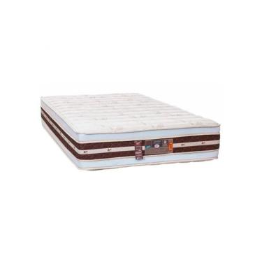Imagem de Colchão Castor Solteiro Silver Star Air Double Face Híbrido 88x188x34cm