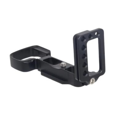 Imagem de NonMiFyR Suporte para Câmera L Tripé L Suporte Profissional de Alumínio Vertical Horizontal Fácil de Fixar Suporte para Câmera A6400