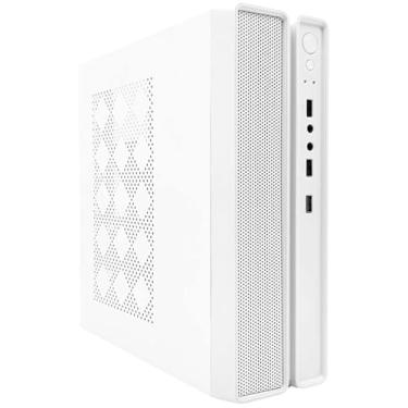 Imagem de Gabinete Slim Com Fonte 200w Slimdesk Bluecase Bg-2002 Cor Branco