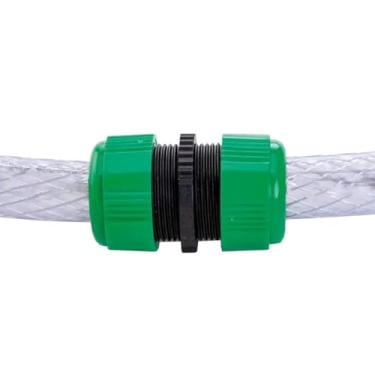 Imagem de Emenda De Mangueira Reforçada Alta Vedação e Durabilidade Fácil de Instalar Compatível Com Mangueiras 1/2 Ideal Para Jardim, Quintal, Irrigação e Lavagem PREMIUM