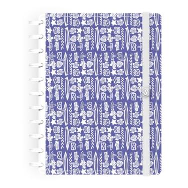 Imagem de Caderno de Disco Inteligente Iscool G+ Ohana Praia Very Peri 140Fls