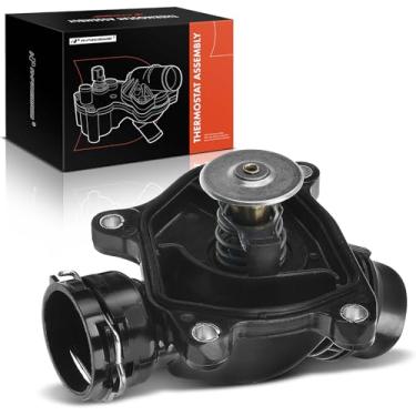 Imagem de A-Premium Conjunto De Alojamento Do Termostato Líquido Arrefecimento Motor Com 2 Sensores E Vedação Compatível Bmw E70 X5 2009-2013 E90 335D 2009-2011 3.0L