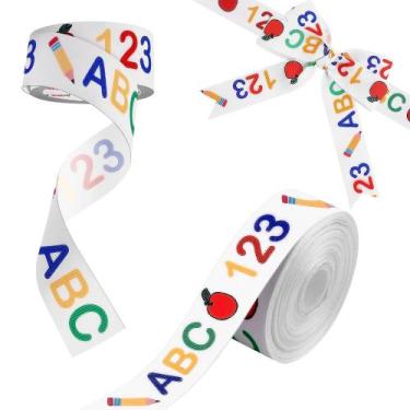Imagem de Régua de 10 jardas Ribbon KatChon Back to School para artesanato