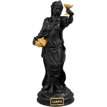 Imagem de Estátua Carpo Deusa Grega do Outono - Horas (Cor Aurum Noctis)