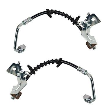 Imagem de TRQ Mangueira de freio traseira externa compatível com 08-11 Town & Country Grand Caravan 09-11 Routan