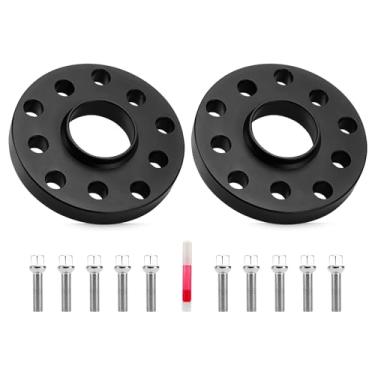 Imagem de TadaMark Espaçadores de roda centralizados 5x100 a 5x112 20 mm adaptadores de roda 5 terminais para Audi A3 A4 A6 A8 Q3 R8 RS4 RS6 S3 S4 S6 S8 TT Allroad Quattro CC GT Golf GTI 57,1 mm furo com furo
