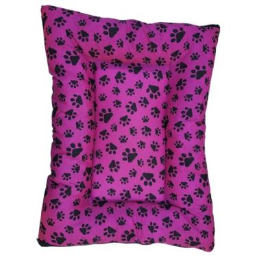 Imagem de Caminha Pet Para Cachorro ou Gato com Zíper Lavável Colchonete Cama Pet (Rosa,GG)