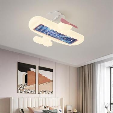 Imagem de Lâmpada de teto de avião moderno nórdico LED personalizado criativo quarto dos meninos quarto da menina jardim de infância decoração luz (Estilo 14)