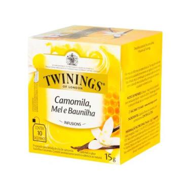 Imagem de Chá camomila, mel e baunilha em sachê Twinings