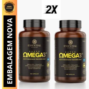 Imagem de kit 2 unidades Super omega 3 TG 180 Capsulas com Super Desconto - glob