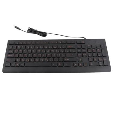 Imagem de Dpofirs Cangjie Teclado chinês taiwanês, teclado de computador com fio USB com teclado numérico para PC, laptop, 7/2000/Vista/XP