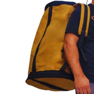 Imagem de Mala De Viagem Bolsa Reforçad T11 Carga Milita Lona Encerada - Sene Mi