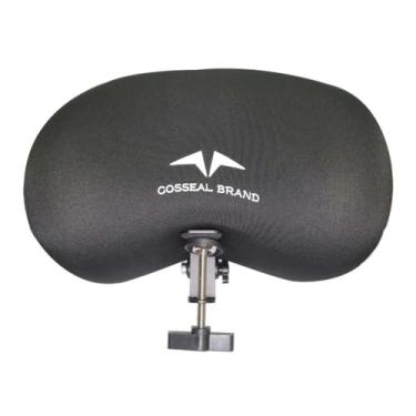 Imagem de YWJLQH Encosto de Cabeça para Cadeira de Escritório Encosto de Cabeça para Cadeira de Escritório com Clipe Removível Ergonômico em Malha Encosto de Cabeça Pa, esponja, Tamanho real