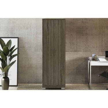 Imagem de Armário Multiuso Lavanderia 424 c/ 2 Portas e Pés Legno - Carraro