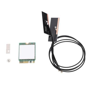 Imagem de Zopsc 8265NGW WiFi Card AC 1200Mbps Banda Dupla 2,4 GHz 5GHz M.2 Card Sem Fio Com BT 4.2 para 7 8 10 (Construído em antenas)