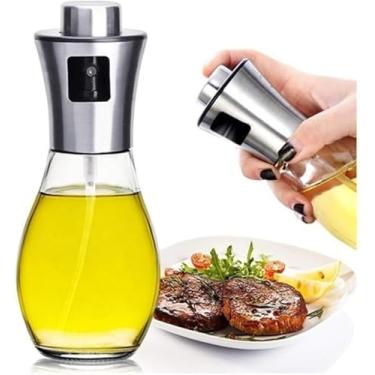 Imagem de Galheteiro Spray 200ml em Vidro | Dosador para Azeite, Vinagre e Óleo | Pulverizador de Temperos | Elegante e Reutilizável, Pulverizadores Culinários com Sistema Anti-Entupimento Premium