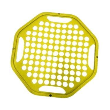 Imagem de UGPLM Exercício de mão Web Finger Exerciser Baixo teor de pó Leve Acessórios Equipamento Multifuncional Fortalecedor de preensão de mão, Yellow L