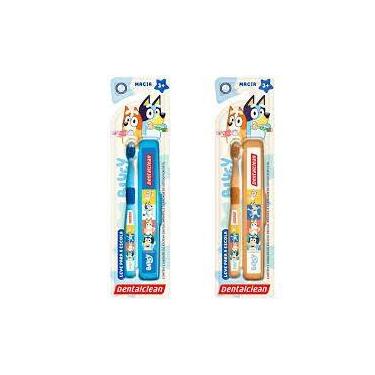 Imagem de Escova Dental Dentalclean Infantil Bluey Macia com Estojo