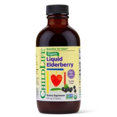 Imagem de Xarope de sabugueiro CHILDLIFE Essentials Organic 120 ml para crianças