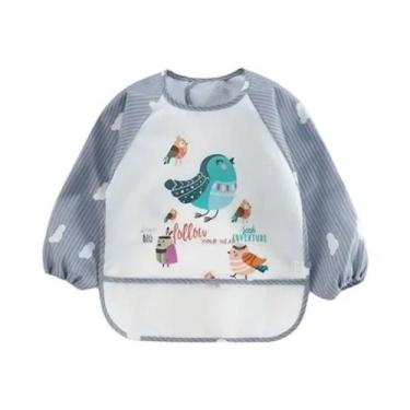 Imagem de Avental De Alimentação Com Bolso Para Crianças De 1 a 3 Anos, À Prova 