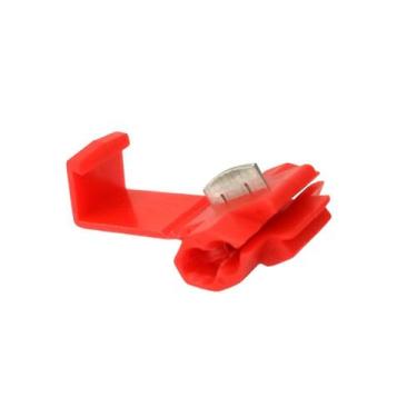 Imagem de Kit 100 Pçs Conector De Derivação Elétrico Perfurante Vermelho Emenda 