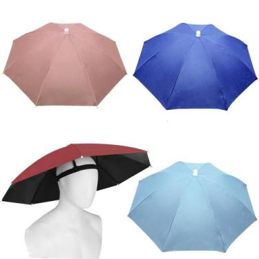 Imagem de Chapéu de guarda-chuva MUFEKUM, pacote com 4 unidades para adultos, im