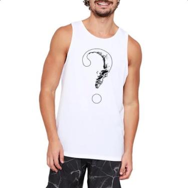 Imagem de Camiseta Regata Caveira interrogacao - Alearts, GG