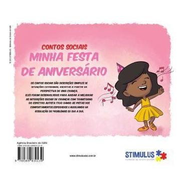 Imagem de Livro de Contos Sociais - Minha Festa de Aniversario - STIMULUS