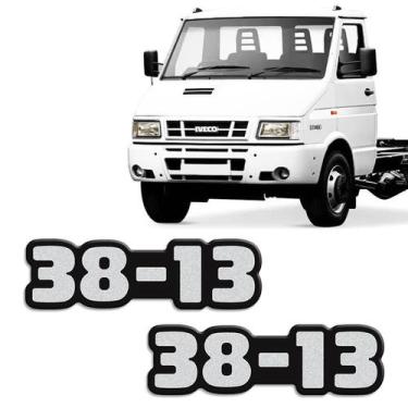 Imagem de Adesivos 38-13 P/ Daily Emblema Lateral Refletivo Genérico - SPORTINOX