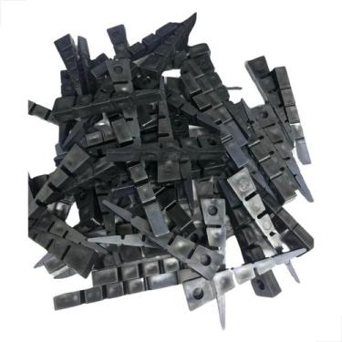Imagem de Cunha De Regulagem Para Portas Box Janelas 8mm 100Pçs Preto - Fast Vid