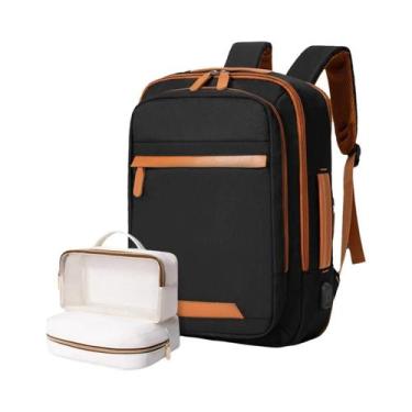 Imagem de Mochila Grande Impermeável USB Recarregável Para Homens, Mulheres E Jo