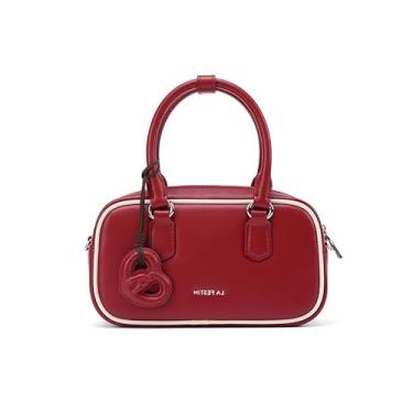 Imagem de Bolsa transversal executiva de couro LA FESTIN – Bolsa feminina profissional para trabalho – compatível com laptop e tablet