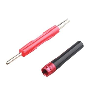 Imagem de Generic Adaptador de porta de serviço Conector de válvula Kit de ferramentas de remoção de núcleo de válvula Reparo Automático Portátil Leve Máquina de Fumaça