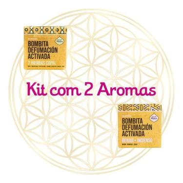 Imagem de Kit Com 2 CXs Bombita Defumação Sagrada Madre 2 Aromas, 7 Ervas | Benj