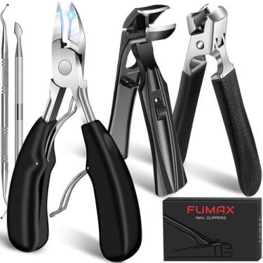 Imagem de Cortador de unhas FUMAX para unhas grossas com coletor para homens