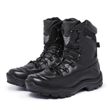 Imagem de Bota Militar Acero Couro Resistente Tiger Pro Latego Preto 39